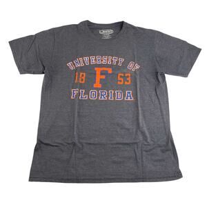 University Of Florida Gators Blue Orange NCAA Football Logo T Shirt Women's XL